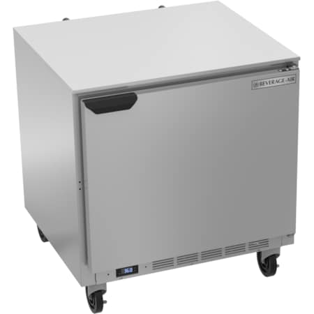 Beverage-Air Refrigerator, Undercounter, 32" W, 7.2 cu. ft., 115 Volt UCR32AHC